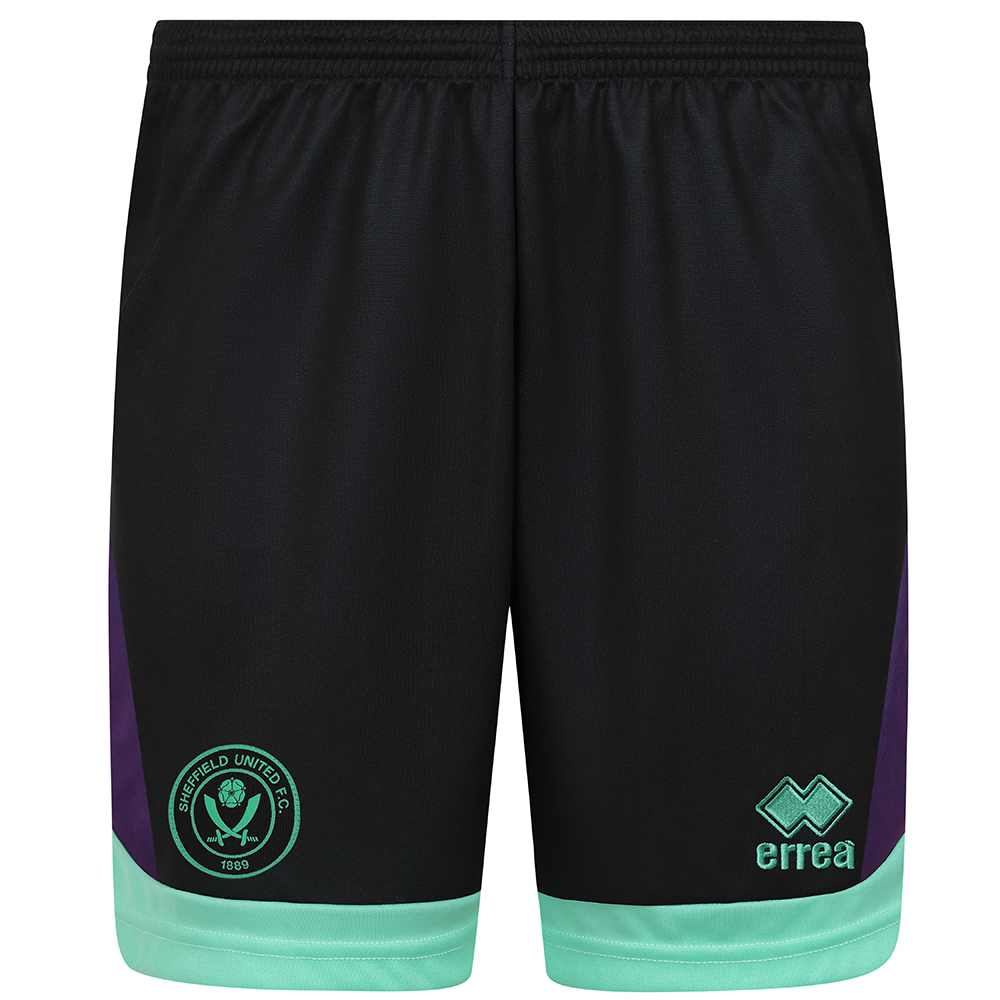 adult alternative away short 2425 with custom printing | Sheffield United Kits Collection
