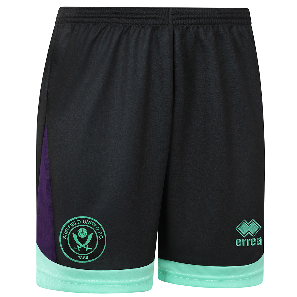 adult alternative away short 2425 with custom printing | Sheffield United Kits Collection