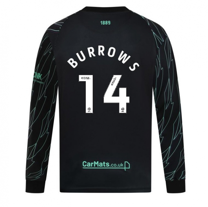 adult away shirt ls 2425 – 14 burrows | Sheffield United Kits Collection