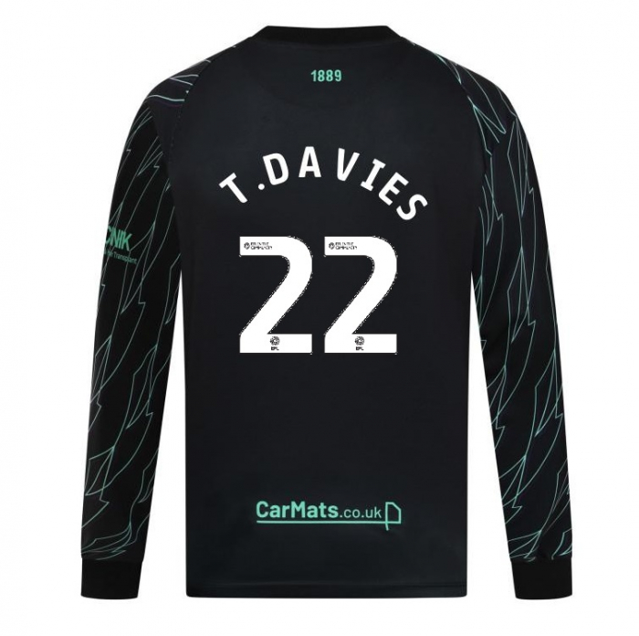 adult away shirt ls 2425 – 22 t.davies | Sheffield United Kits Collection