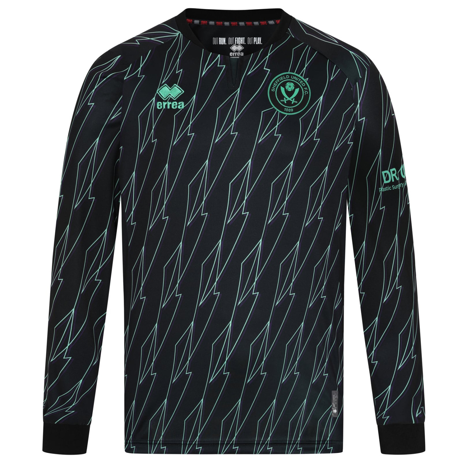 adult away shirt ls 2425 with custom printing | Sheffield United Kits Collection