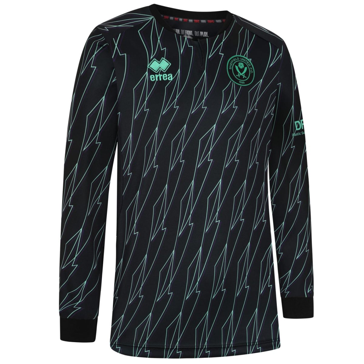 adult away shirt ls 2425 with custom printing | Sheffield United Kits Collection