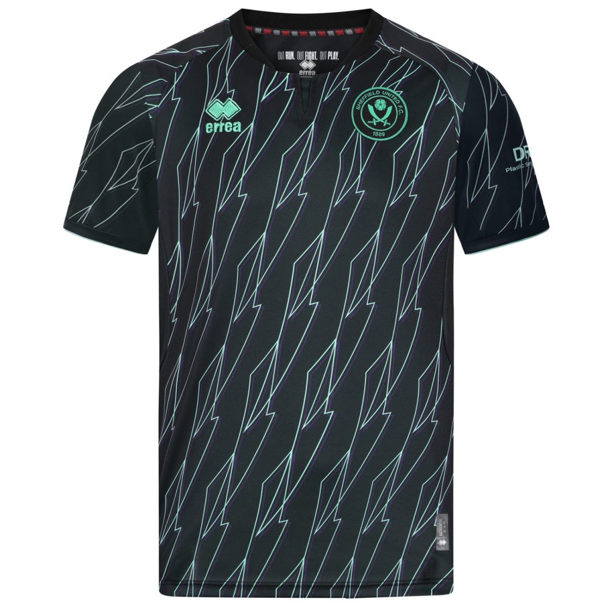 adult away shirt ss 2425 with custom printing | Sheffield United Kits Collection