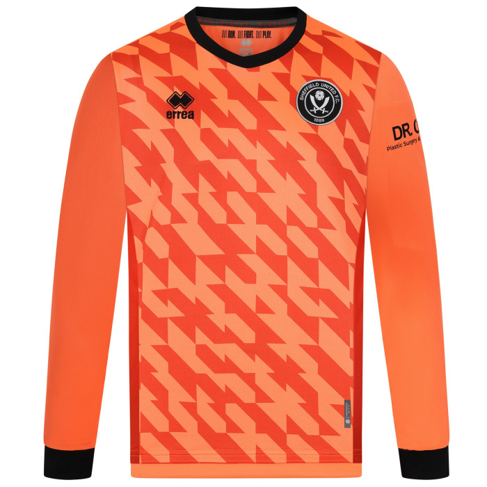 adult gk orange ls shirt 2425 – 17 a.davies | Sheffield United Kits Collection