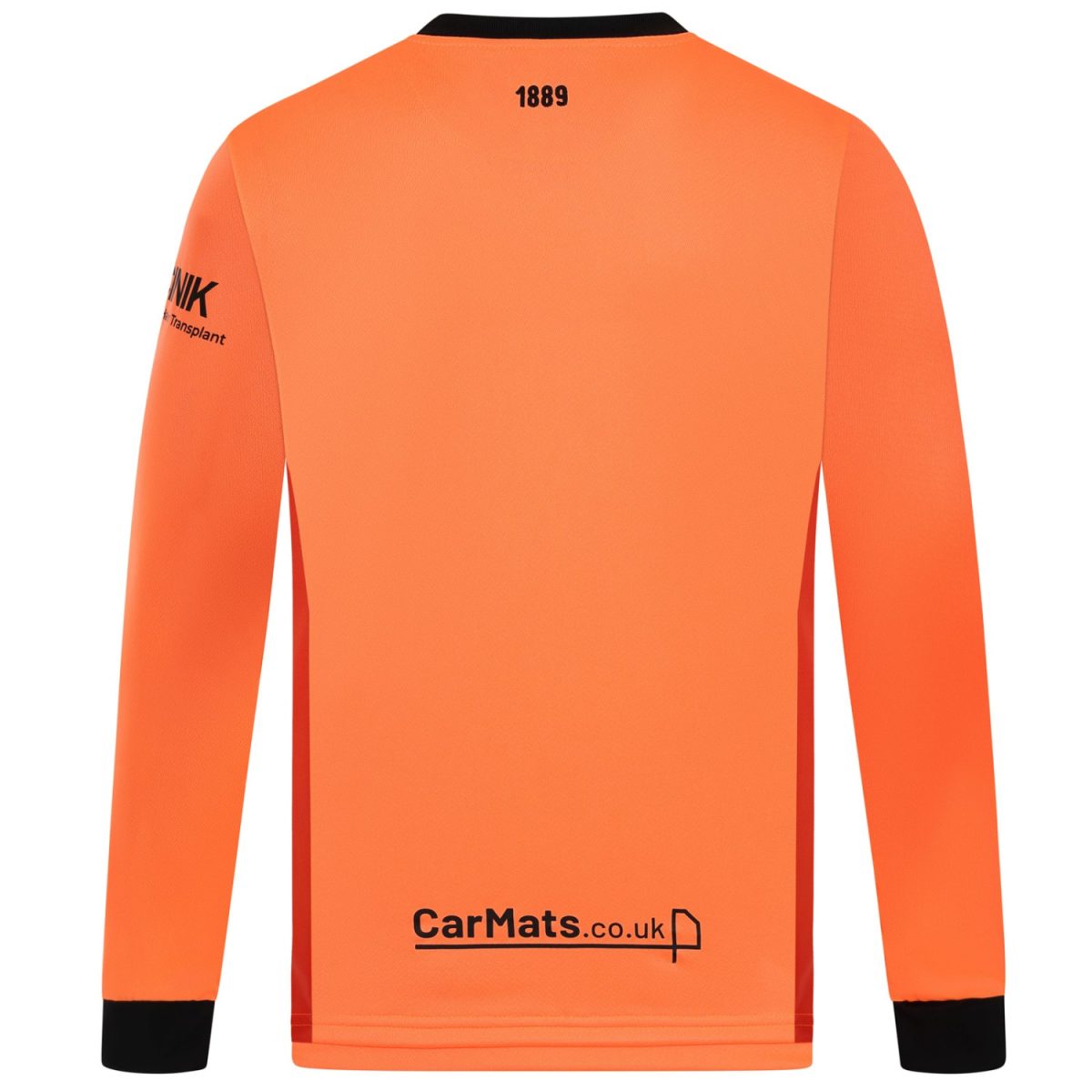 adult gk orange ls shirt 2425 with custom printing | Sheffield United Kits Collection