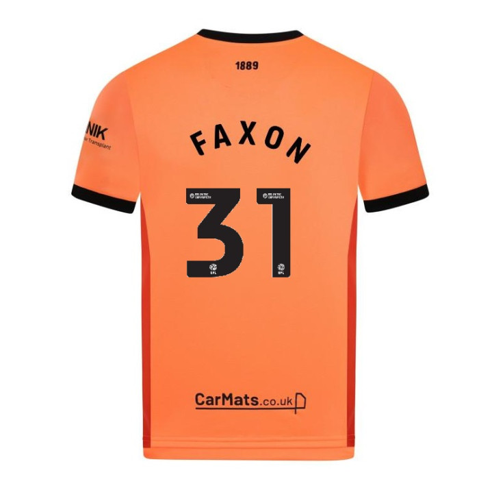 adult gk orange ss shirt 2425 – 31 faxon | Sheffield United Kits Collection