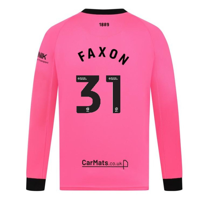 adult gk pink ls shirt 2425 – 31 faxon | Sheffield United Kits Collection