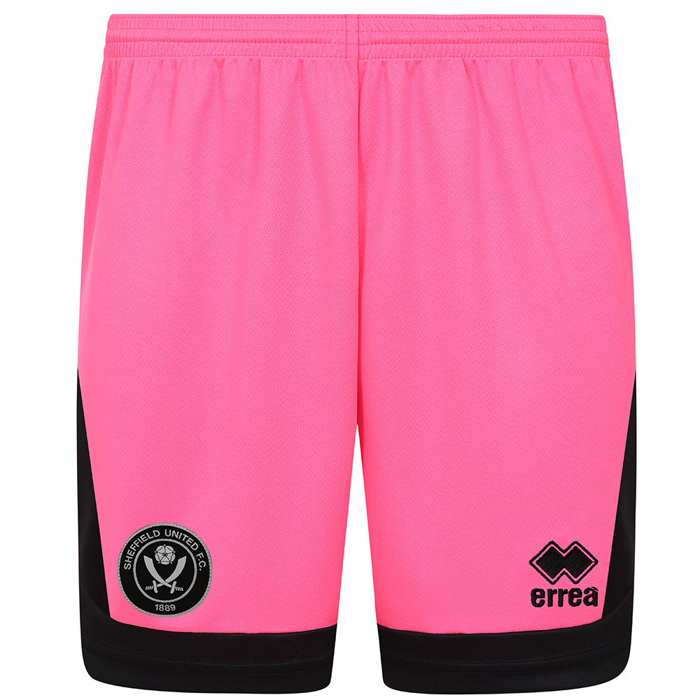adult gk pink short 2425 with custom printing | Sheffield United Kits Collection