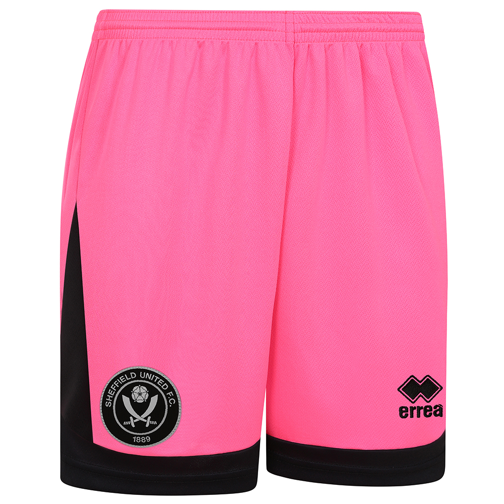 adult gk pink short 2425 with custom printing | Sheffield United Kits Collection