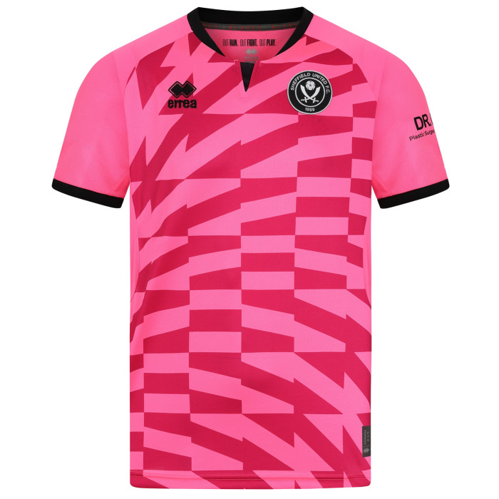 adult gk pink ss shirt 2425 – 17 a.davies | Sheffield United Kits Collection