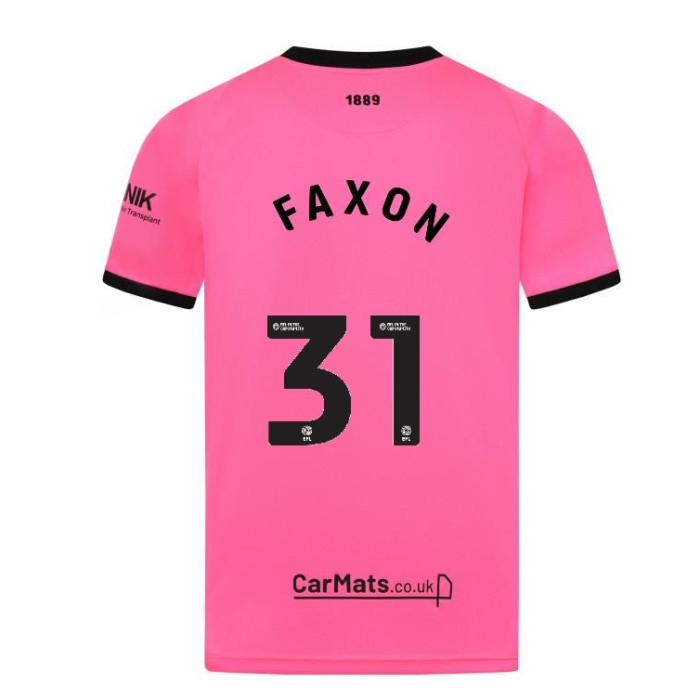 adult gk pink ss shirt 2425 – 31 faxon | Sheffield United Kits Collection