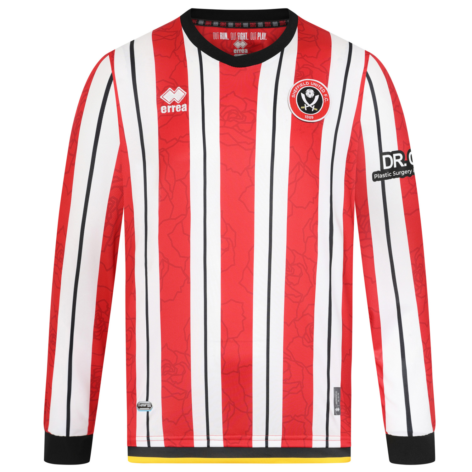 adult home shirt ls 2425 with custom printing | Sheffield United Kits Collection