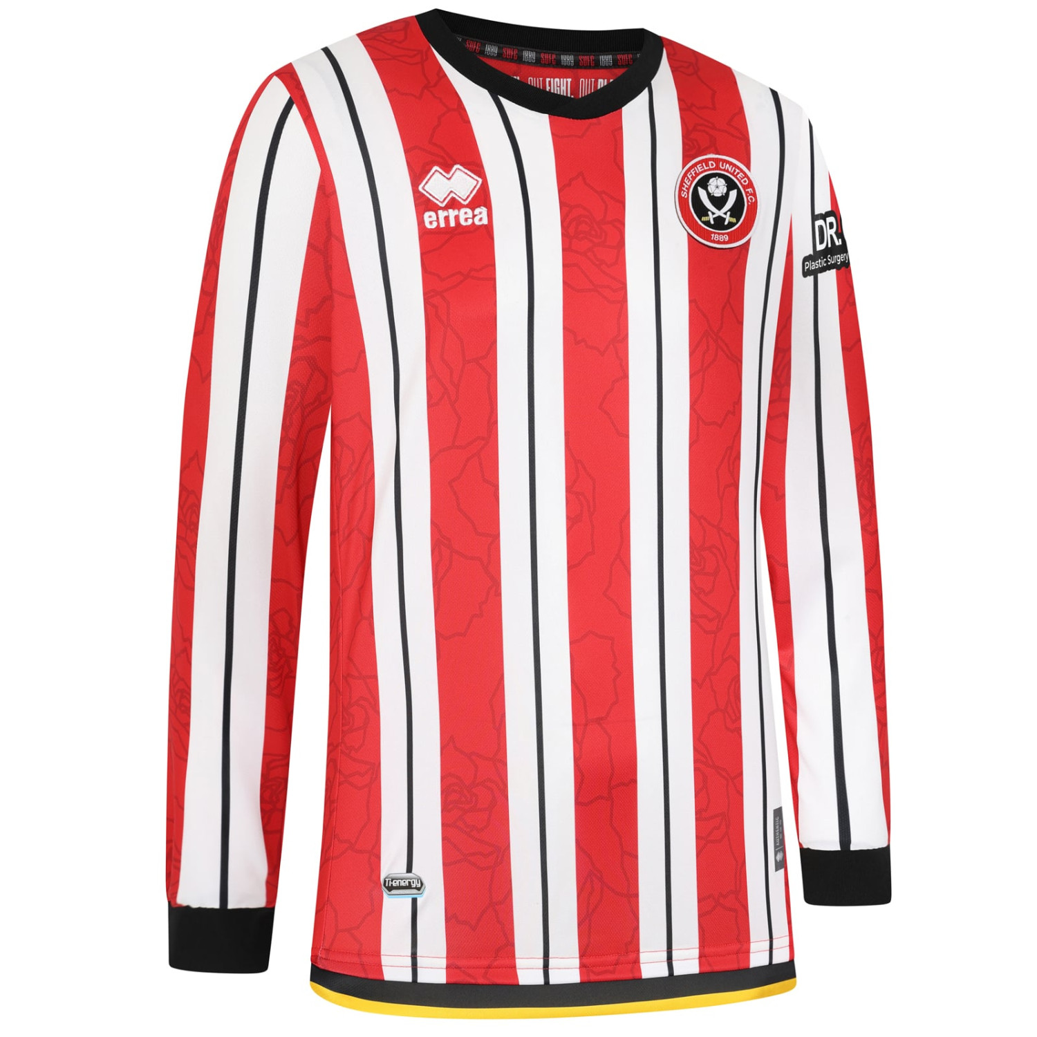 adult home shirt ls 2425 with custom printing | Sheffield United Kits Collection