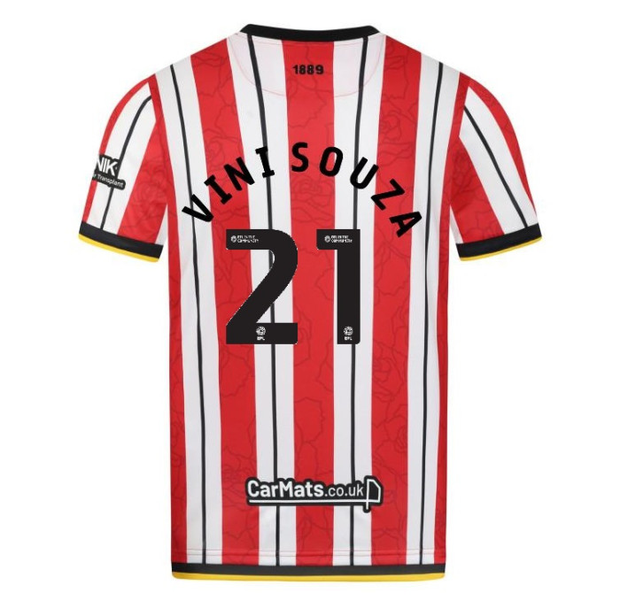adult home shirt ss 2425 – 21 vini souza | Sheffield United Kits Collection