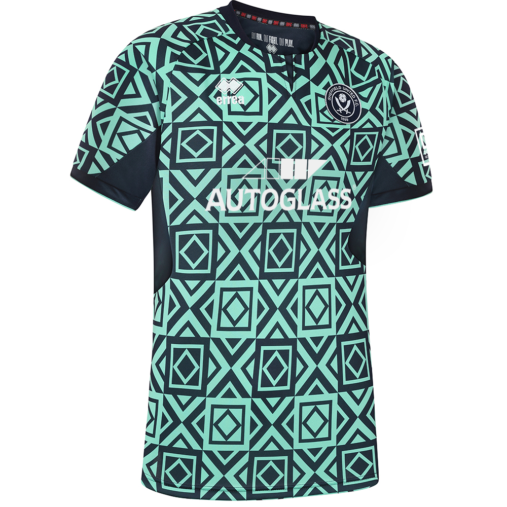 adult women away shirt ss 2425 with custom printing | Sheffield United Kits Collection