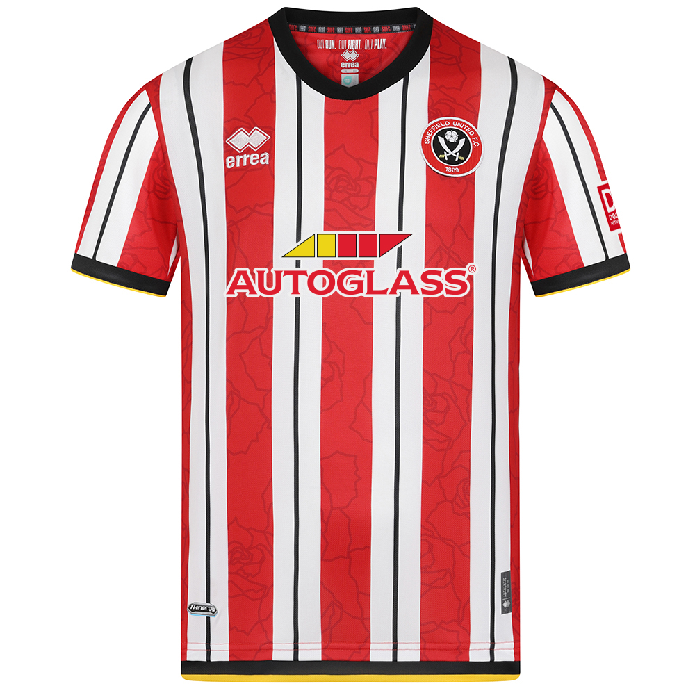 adult women home shirt ss 2425 with custom printing | Sheffield United Kits Collection