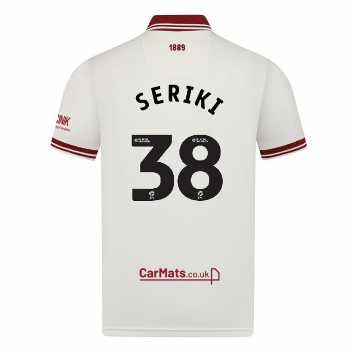 junior 3rd shirt ss 2425 – 38 seriki | Sheffield United Kits Collection