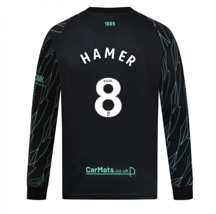 junior away shirt ls 2425 – 8 hamer | Sheffield United Kits Collection