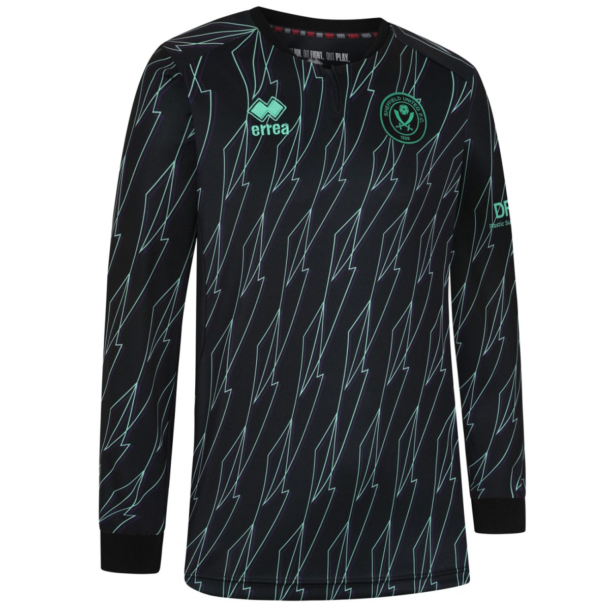 junior away shirt ls 2425 with custom printing | Sheffield United Kits Collection