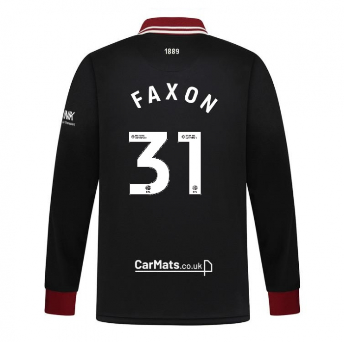 junior gk black ls shirt 2425 – 31 faxon | Sheffield United Kits Collection