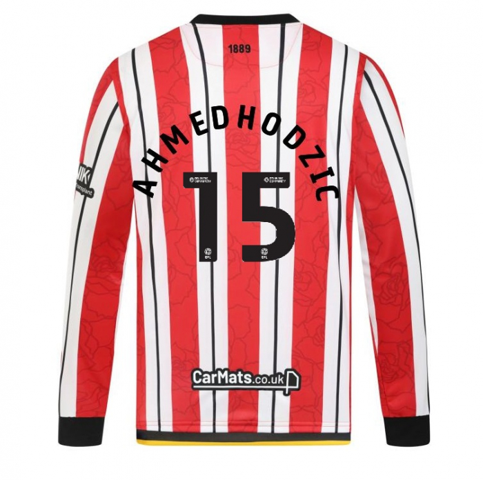 junior home shirt ls 2425 – 15 ahmedhodzic | Sheffield United Kits Collection