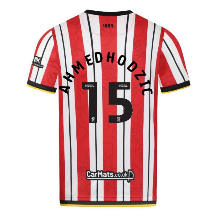 junior home shirt ss 2425 – 15 ahmedhodzic | Sheffield United Kits Collection