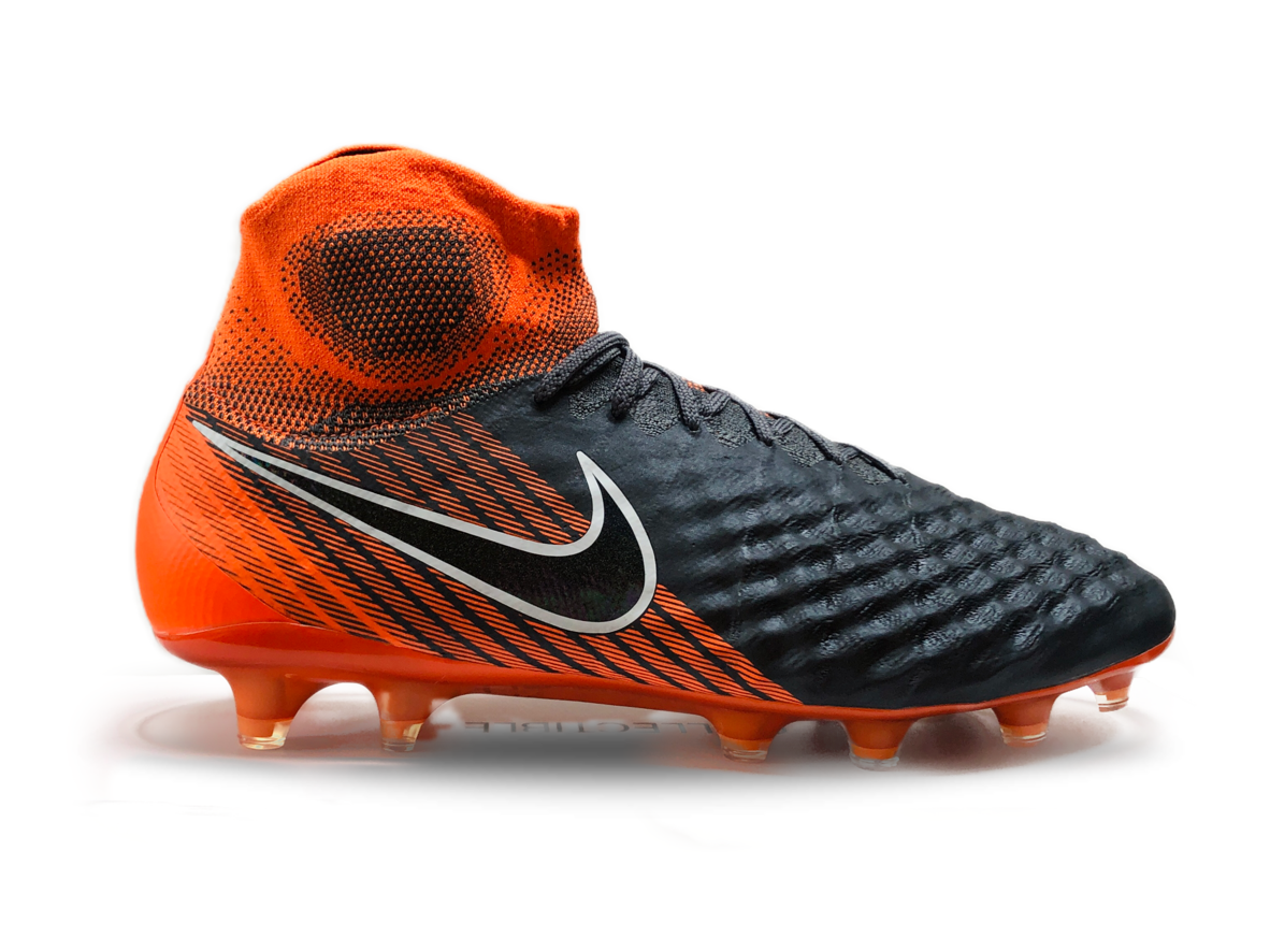 nike magista obra ii elite df fg fast af dark grey  black  orange | Sheffield United Kits Collection