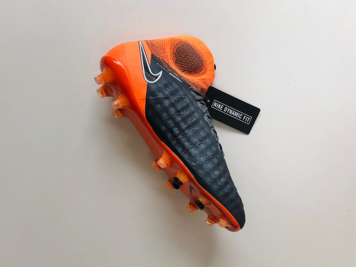 nike magista obra ii elite df fg fast af dark grey  black  orange | Sheffield United Kits Collection