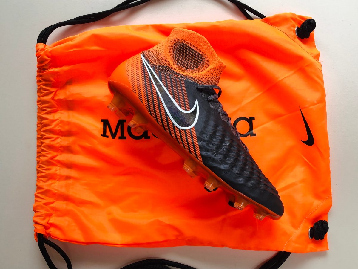nike magista obra ii elite df fg fast af dark grey  black  orange | Sheffield United Kits Collection