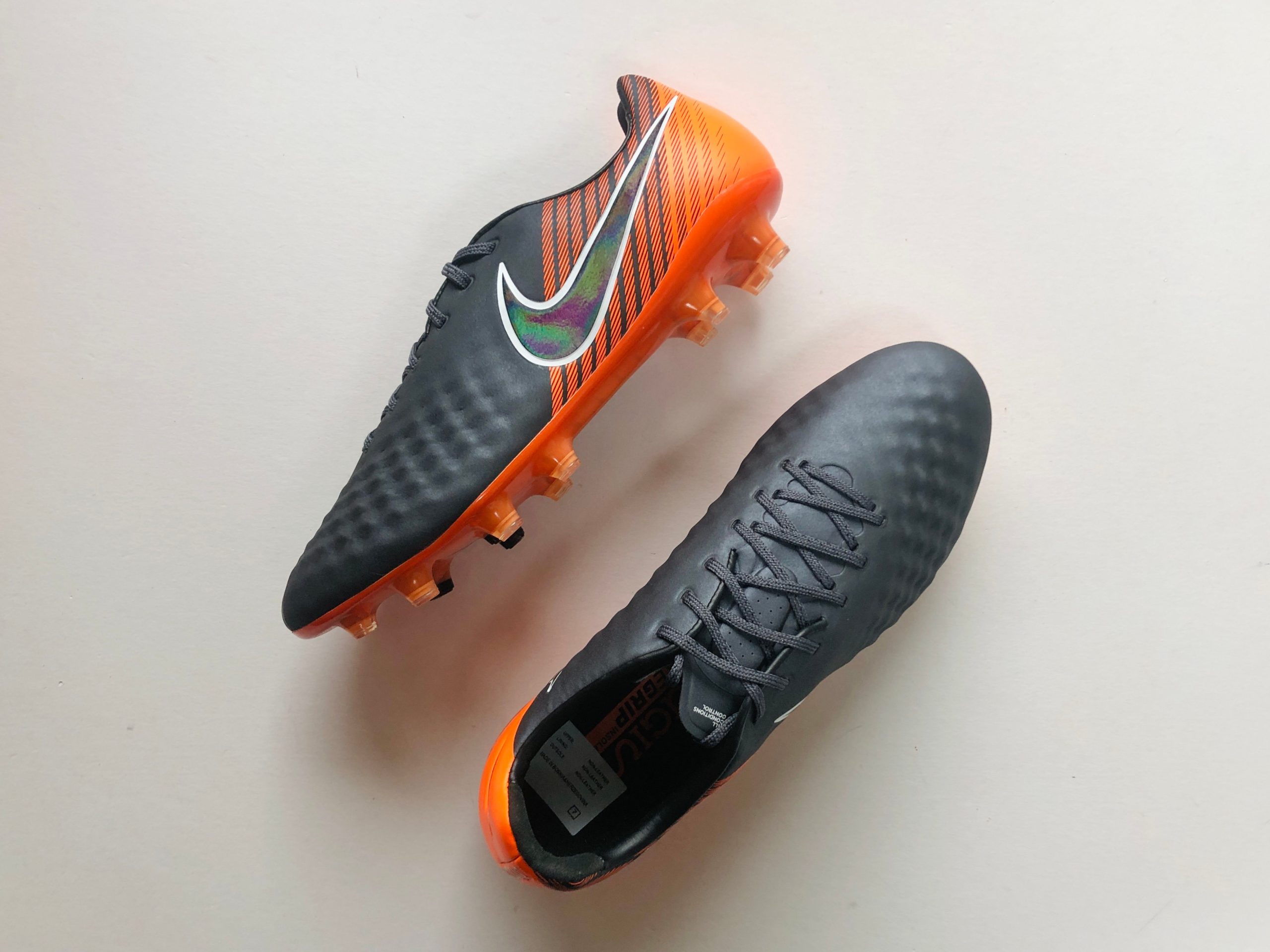 nike magista obra ii elite fg fast af – dark grey  total orange | Sheffield United Kits Collection