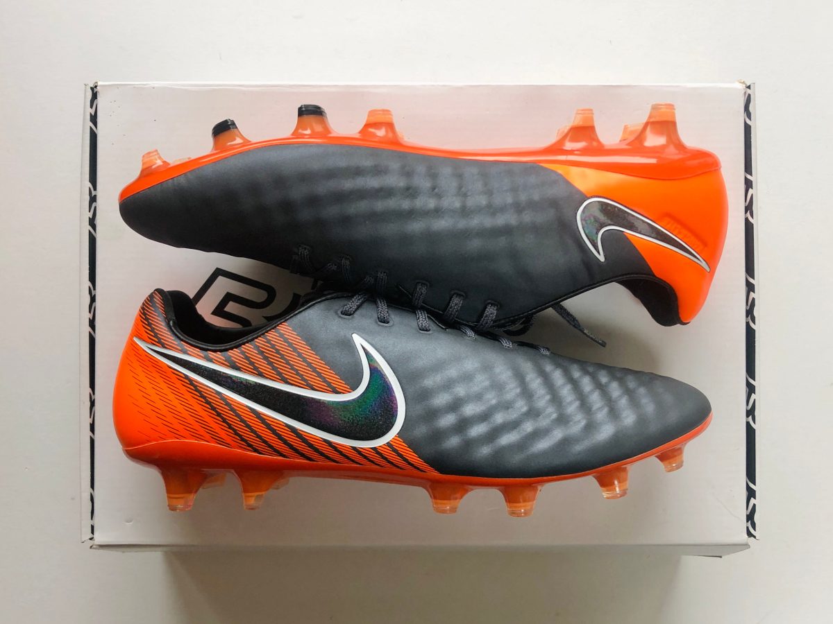 nike magista obra ii elite fg fast af – dark grey  total orange | Sheffield United Kits Collection
