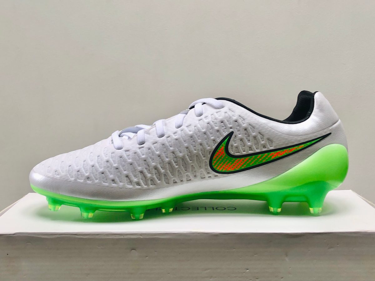 nike magista opus i shine through pack – white  poison green  orange fg | Sheffield United Kits Collection