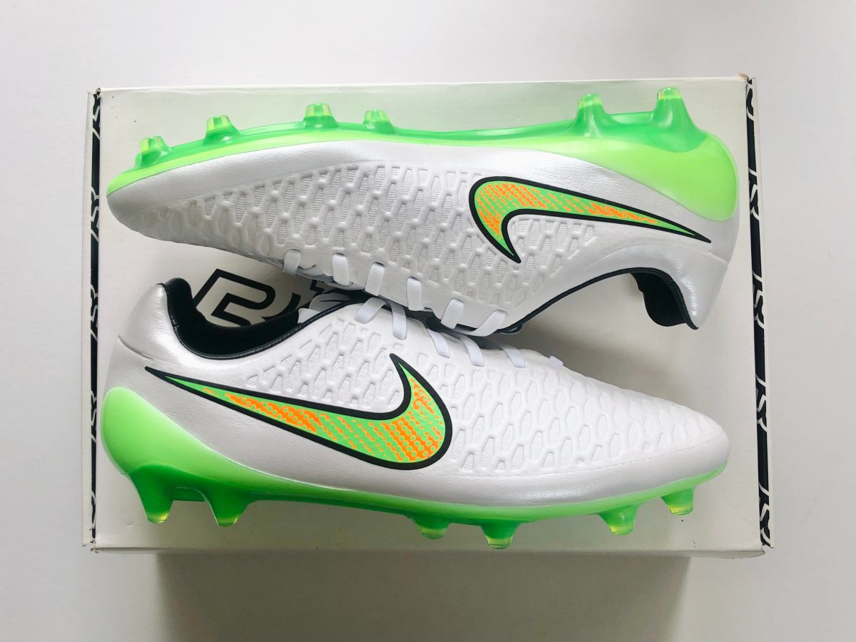 nike magista opus i shine through pack – white  poison green  orange fg | Sheffield United Kits Collection