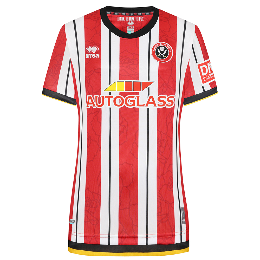 sufc women fit home shirt ss 2425 with custom printing | Sheffield United Kits Collection