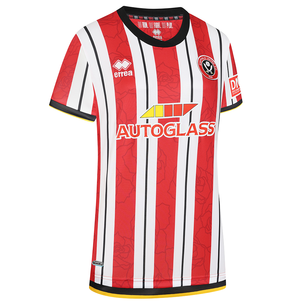 sufc women fit home shirt ss 2425 with custom printing | Sheffield United Kits Collection